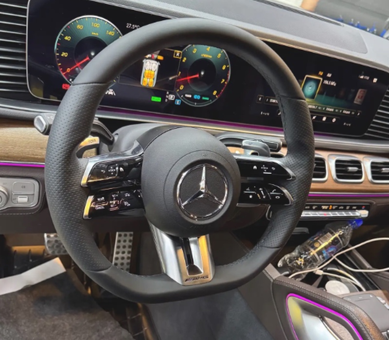Руль на Mercedes Benz